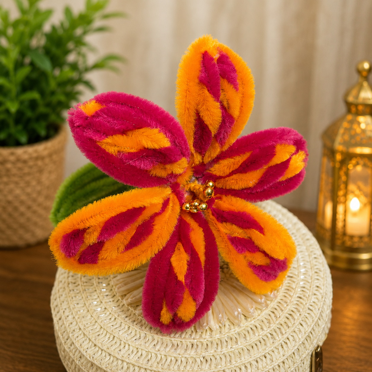 Evil Eye Coloured Flower Vase