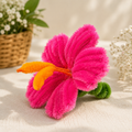 Pink Hibiscus Flower - Small