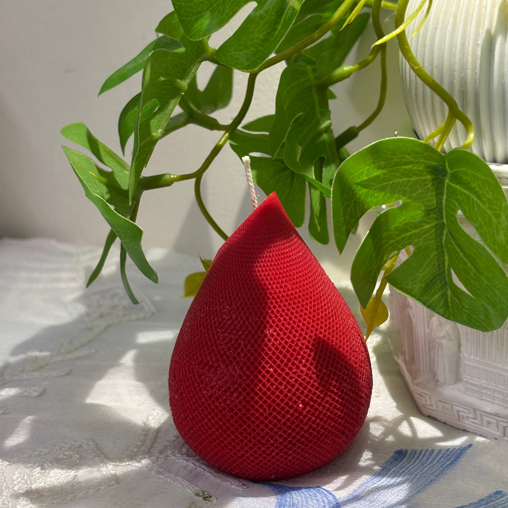 Tear Drop Shaped Candle
