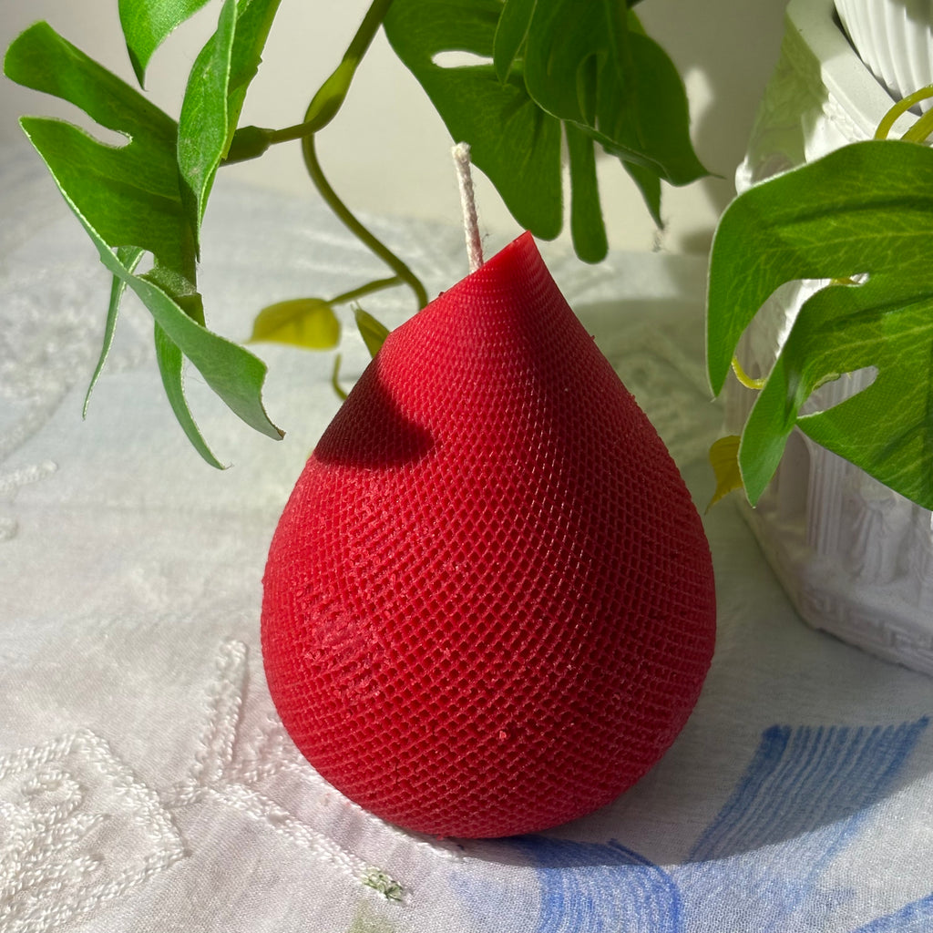 Tear Drop Shaped Candle