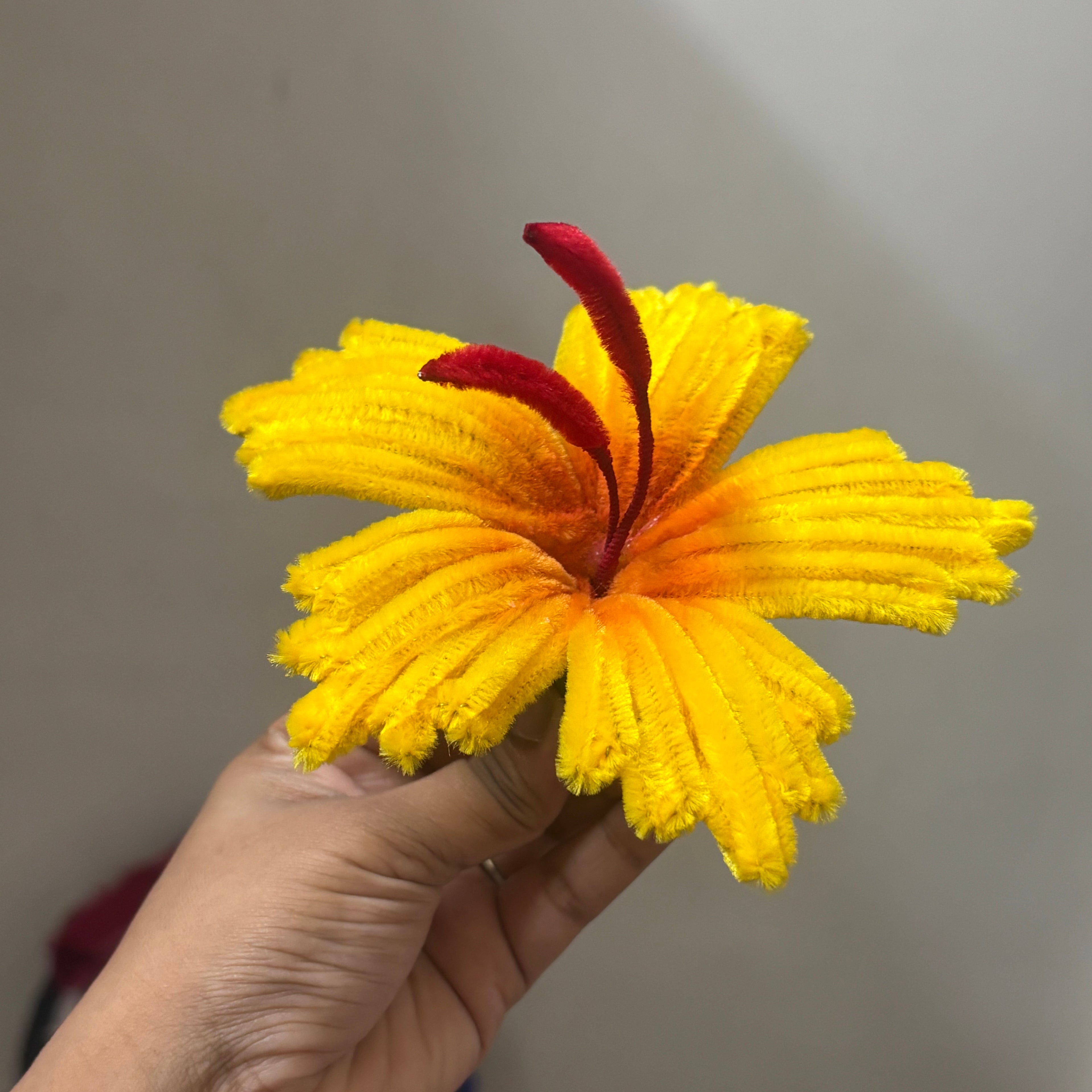 Yellow Hibiscus Flower - Large